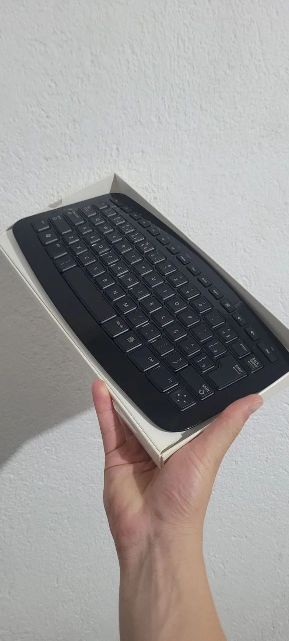 Teclado sem Fio Microsoft ARC Keyboard - USB ABNT 2