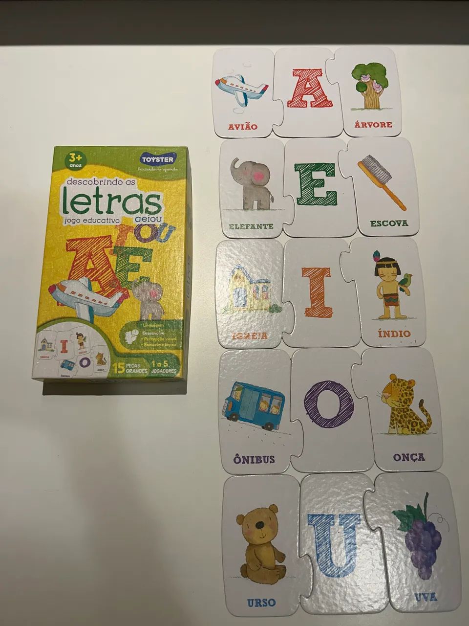 Jogo descobrindo as letras - Foto 2