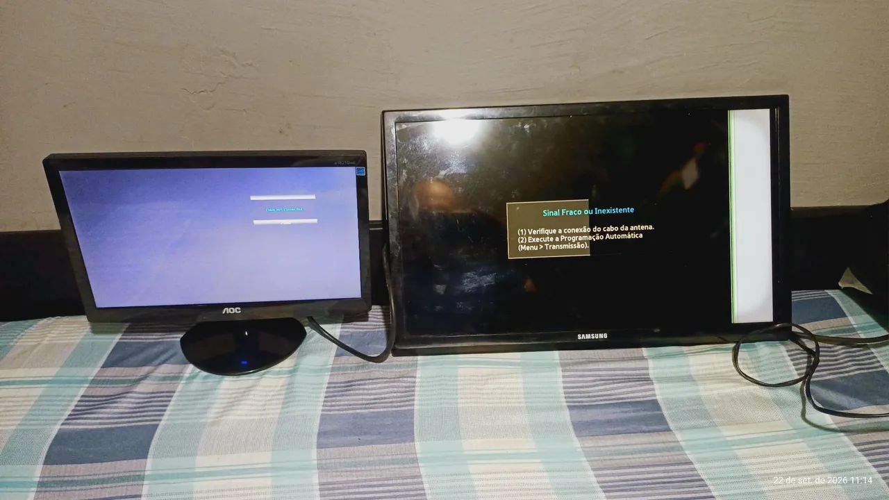Monitores AOC e Samsung  - Foto 2