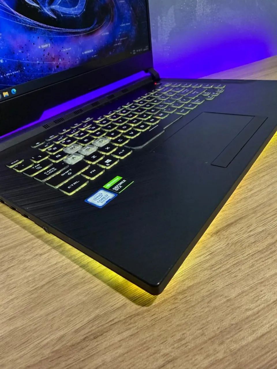 Notebook Gamer Asus ROG Strix i7 GTX 1650 1TB - Foto 2