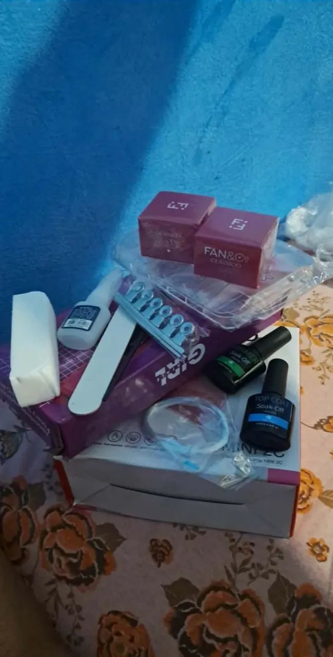 Kit de unha de fibra