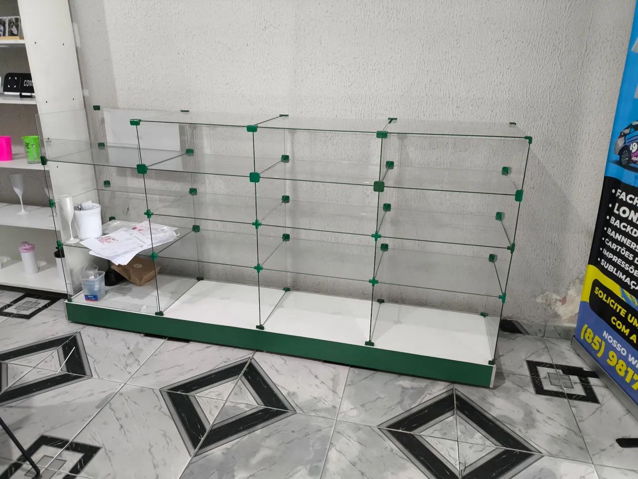 Balcão vidro vitrine expositor  - Foto 2