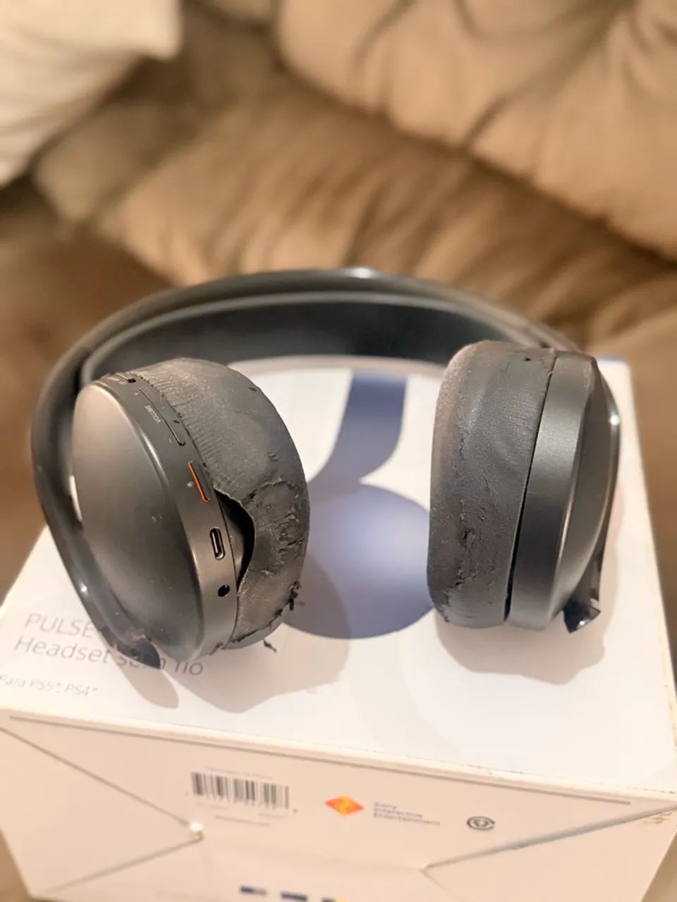 Headset sem fio PULSE 3D da Sony ORIGINAL - Foto 3