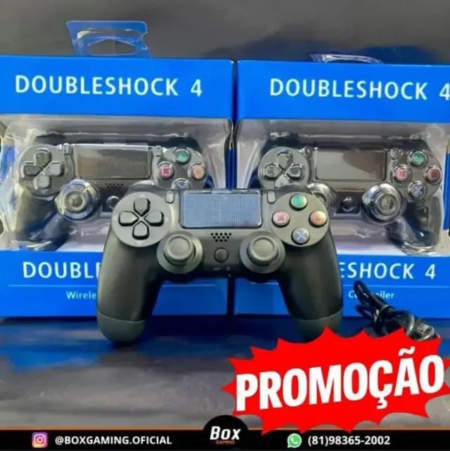Controle para PS4 , PC , TV Smart e celular ( Realizamos entregas e Oferecemos Garantia )