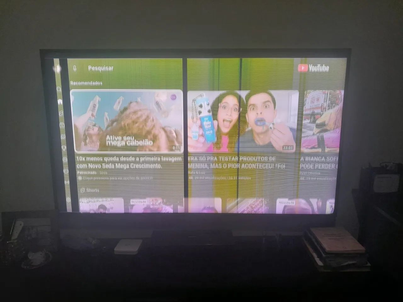 Televisão Samsung Smart 55" QLED 4K The Frame