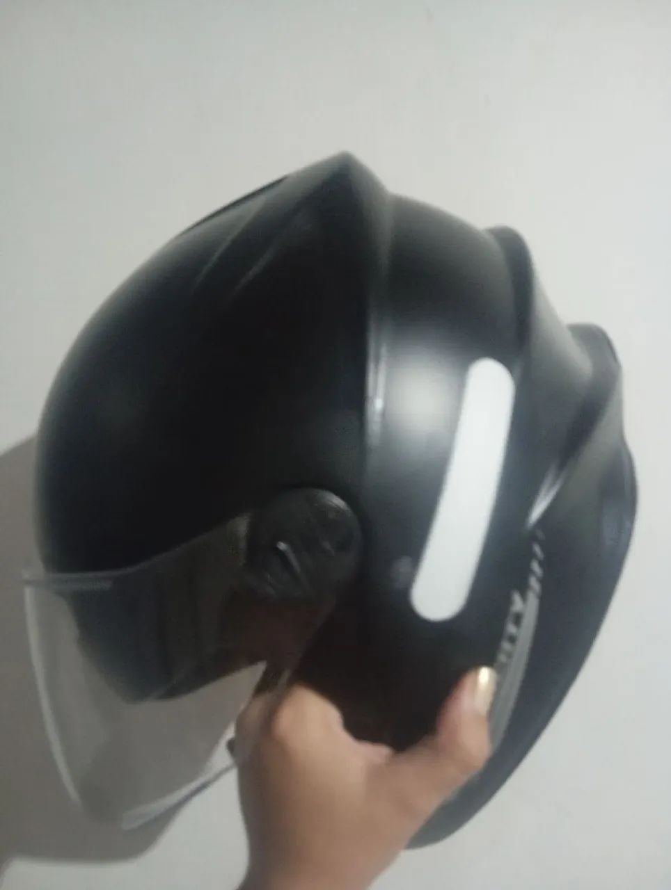 VENDO CAPACETE NEW LIBERTY PRETO - Foto 2
