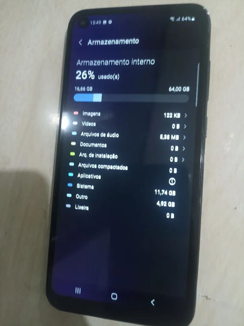 Samsung A11 64 gb 4 de ram  - Foto 2