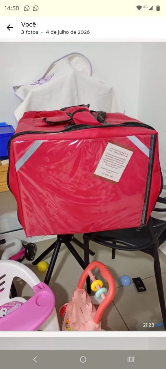 Mochila de entregador  - Foto 2