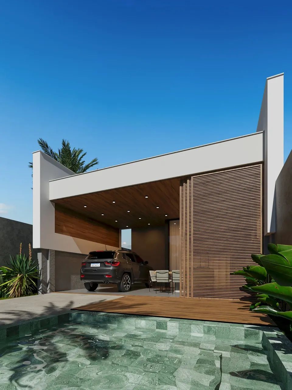 Francês Casa nova para venda possui 150m2 com 3/4 com piscina - Marechal Deodoro - Foto 4