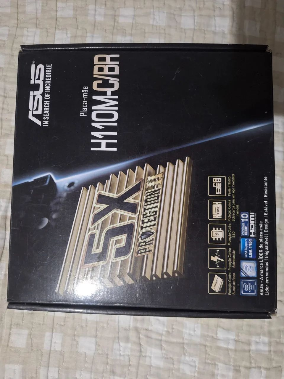 Placa mãe h110m-cbr ddr4 - Foto 2