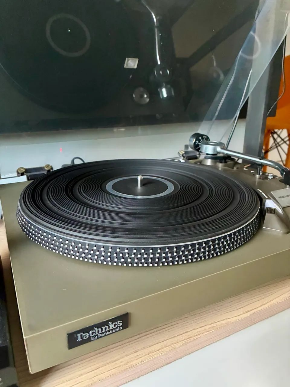 Toca disco Technics SL-23 Impecável  - Foto 5