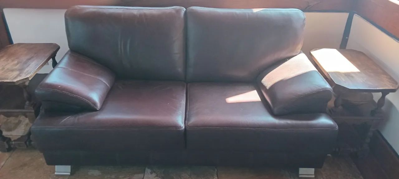 Sofa couro