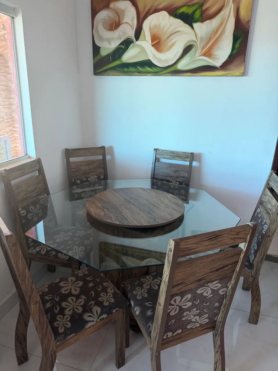 MESA JANTAR 6 PESSOAS - Foto 4