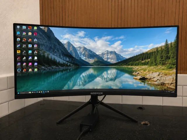Monitor 34 Curvo Ultrawide Risemode Novo lacrado na caixa
