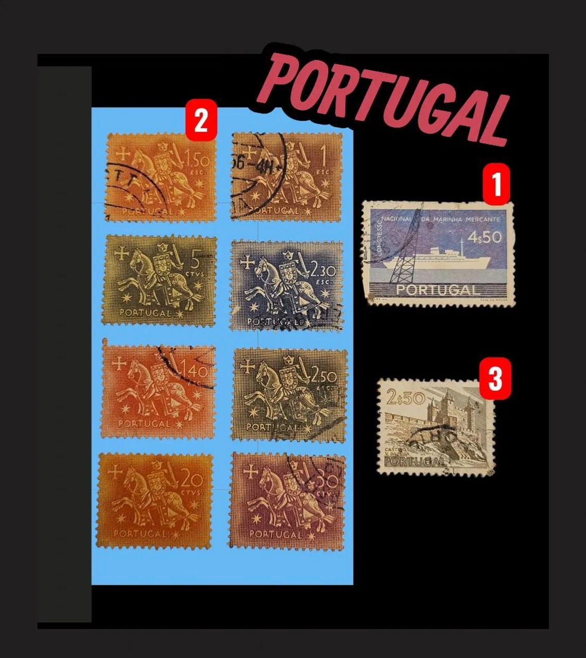 SELOS ANTIGOS DE PORTUGAL 