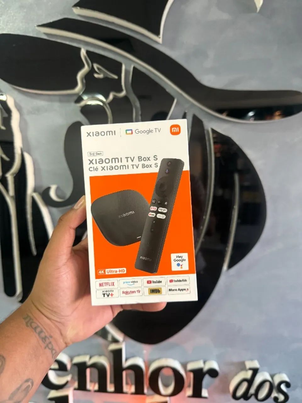 Mi Box TV S 3ª Geração Xiaomi + BRINDE C/ Garantia 