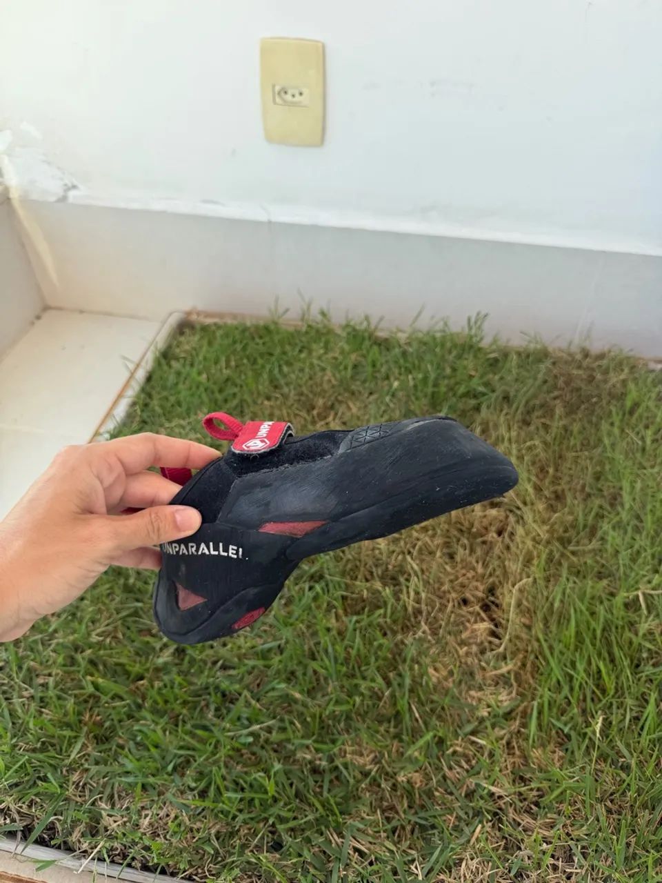 Sapatilha de escalada FLAGSHIP PRO (black/red) - UNPARALLEL - Foto 5