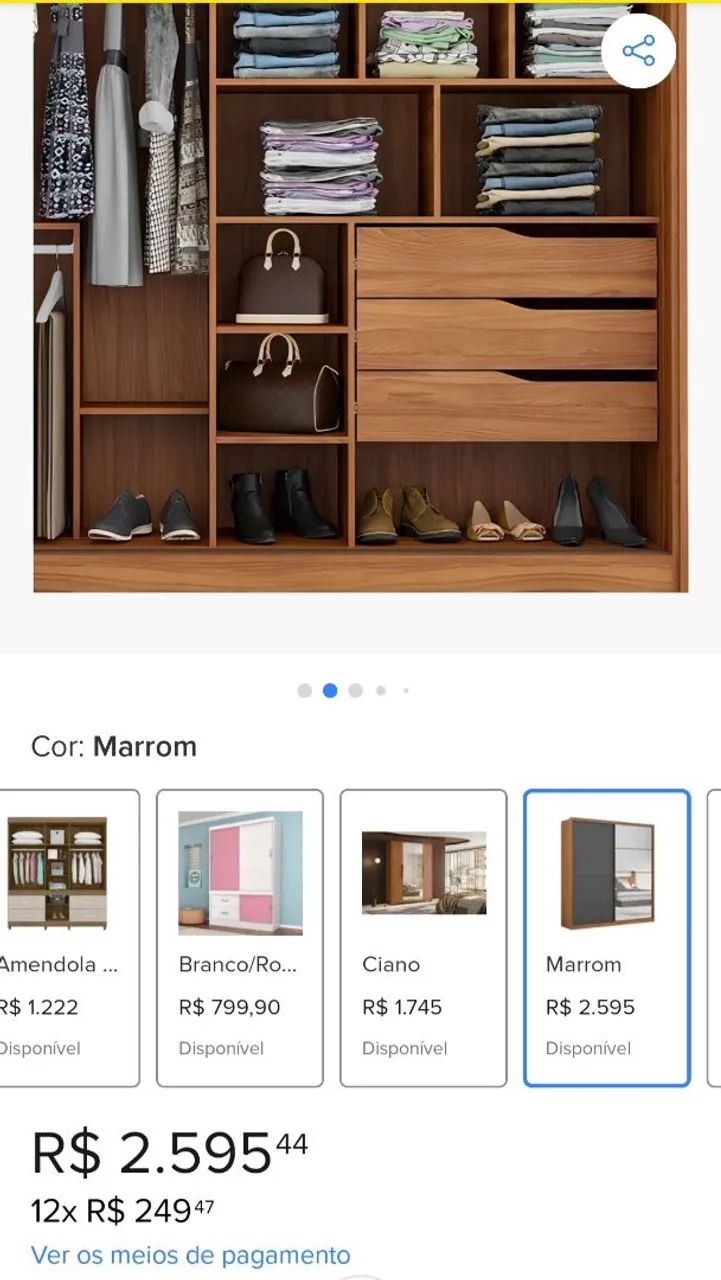 Guarda roupa Belga demartez  - Foto 4