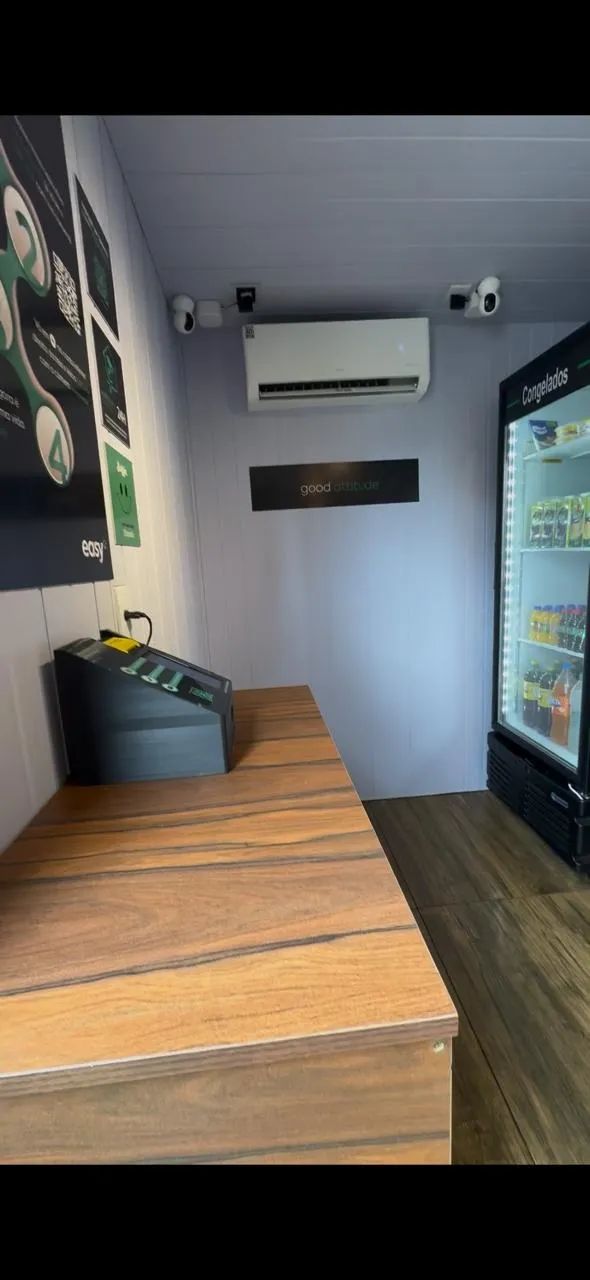 Contêiner para mini mercado ou escritório completo - Foto 4