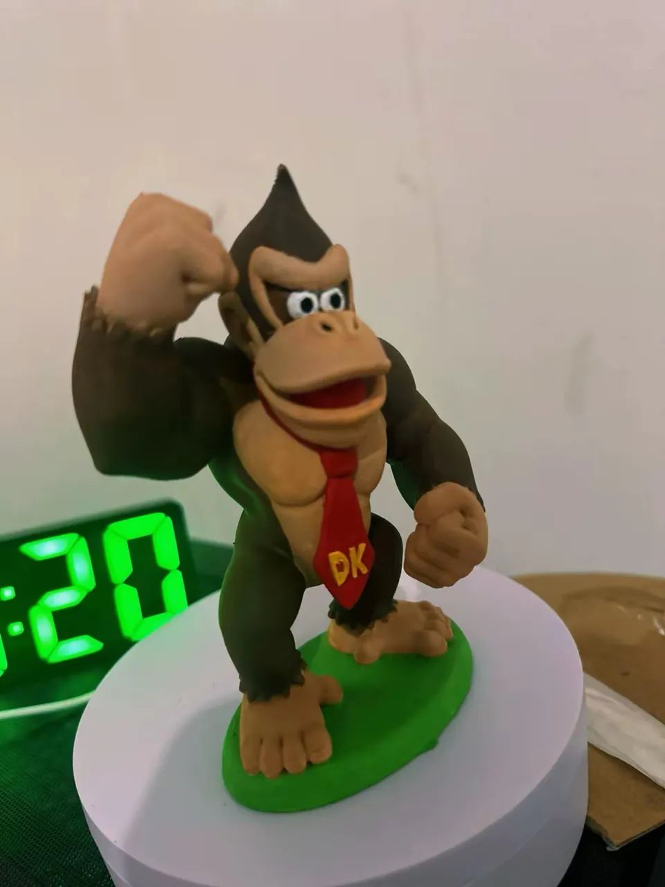 Boneco Action Figure Donkey Kong 13cm - Impressão 3D  - Foto 3
