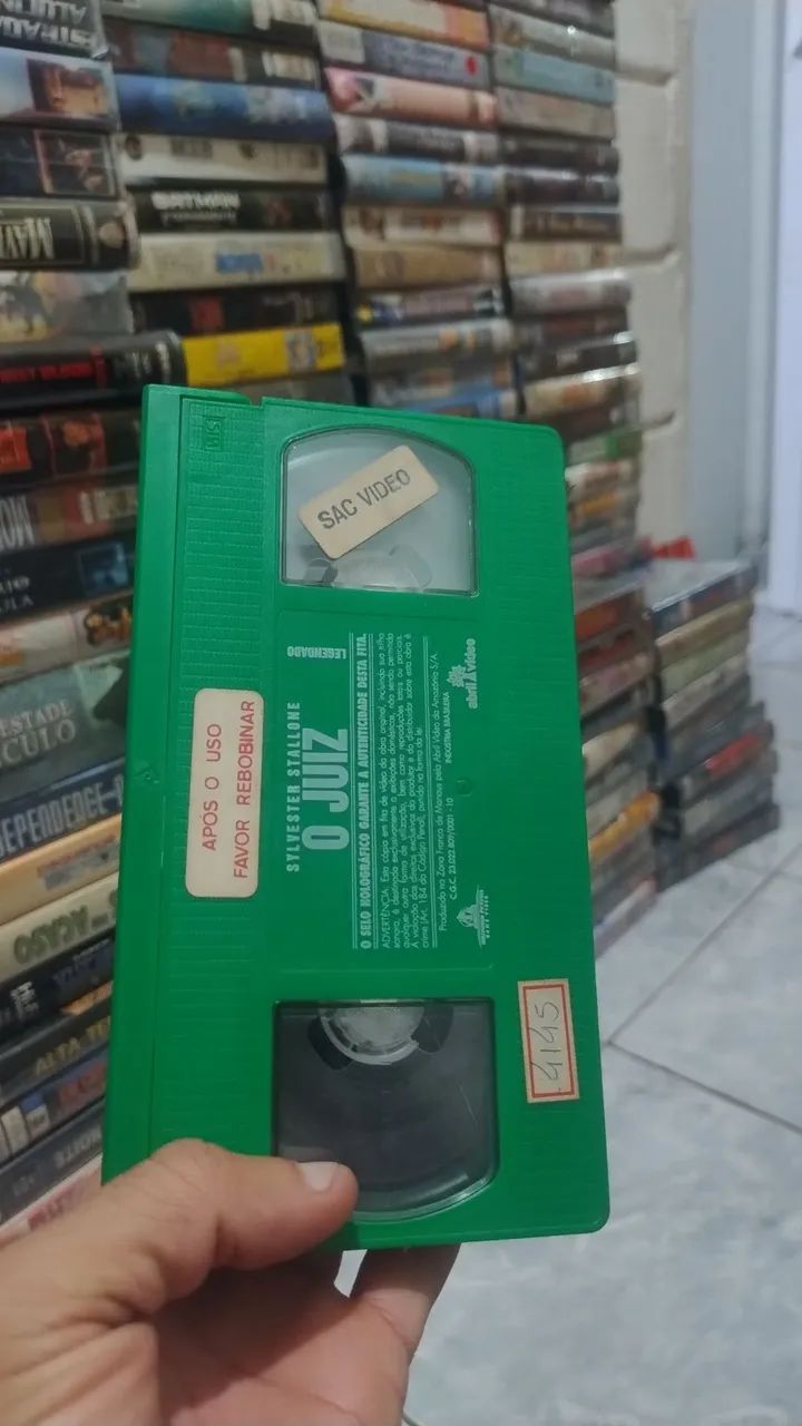 VHS O JUIZ   legendado  - Foto 2