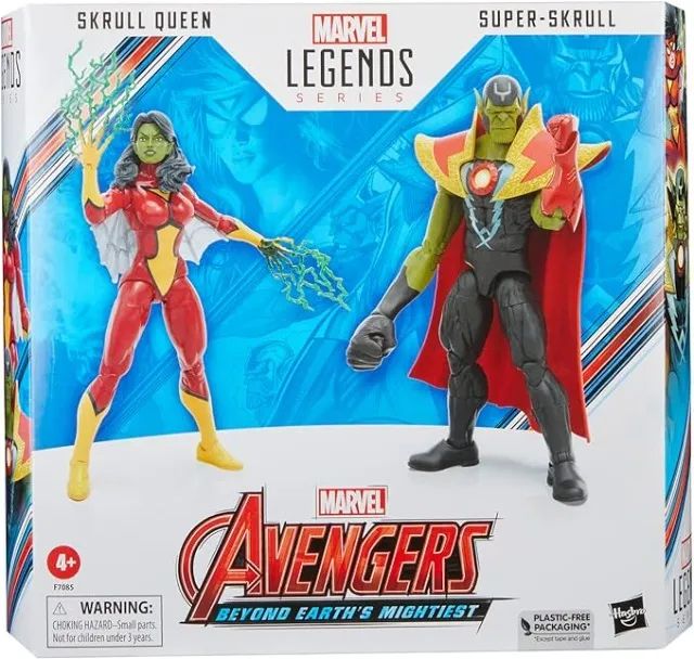 Mulher Aranha & Super Scrull Marvel Legends Two Pack Hasbro   - Foto 5