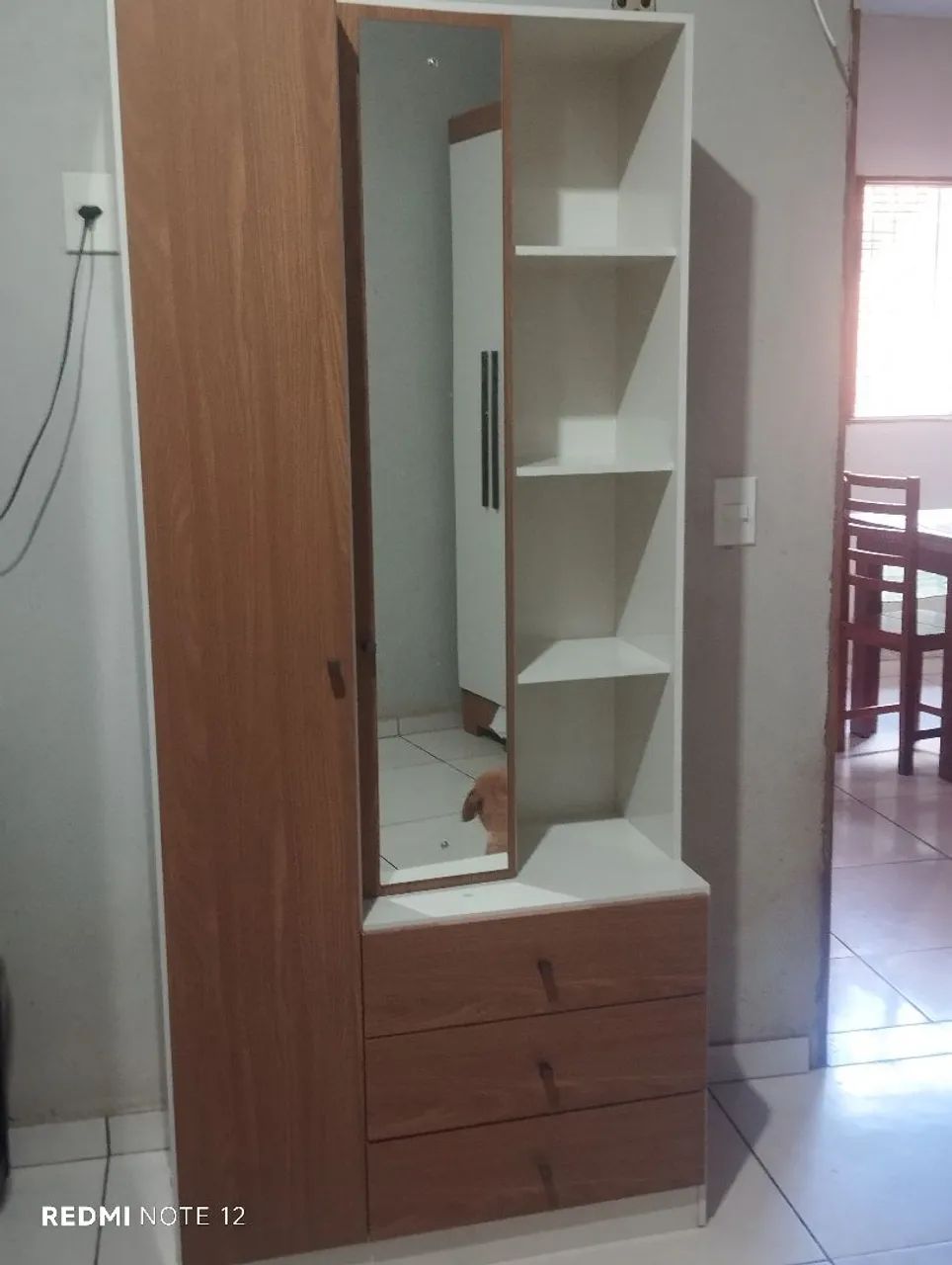 Sapateira com espelho  - Foto 2