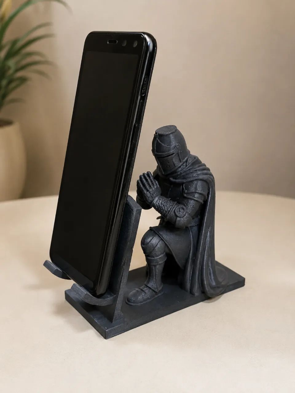 suporte para celular e tablet cavaleiro templário - Foto 2