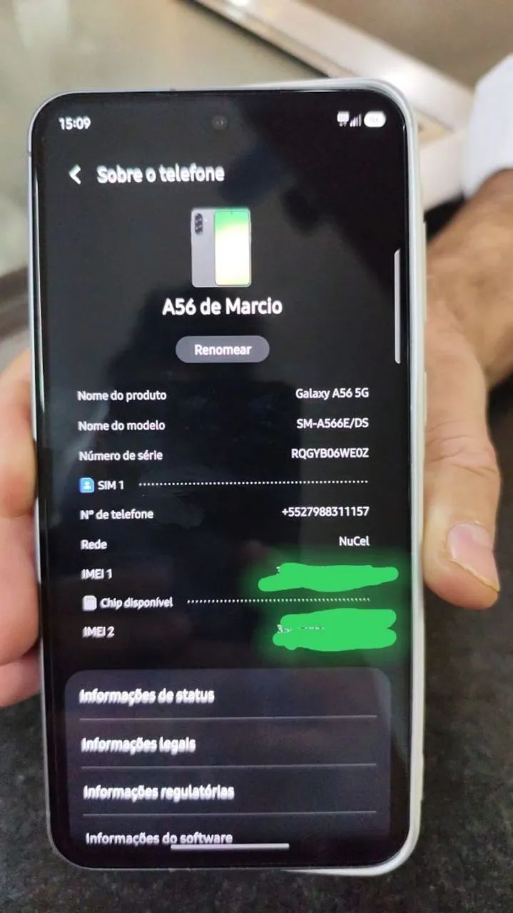 Vendo ou troco Samsung a56 - Foto 3