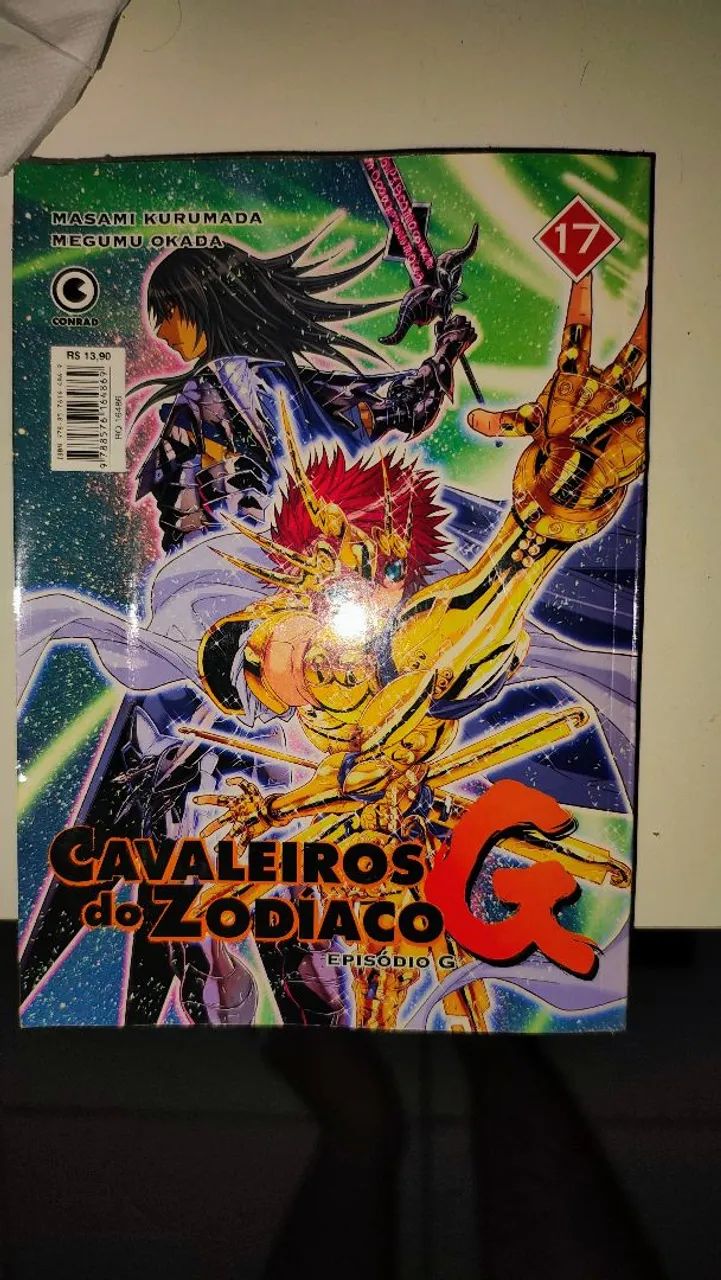 Mangá Cavaleiros Do Zodíaco Episódio G - Vol. 17 - Conrad - Livros