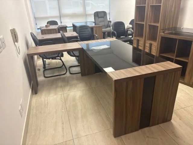 Mesa para escritório em L - Foto 2