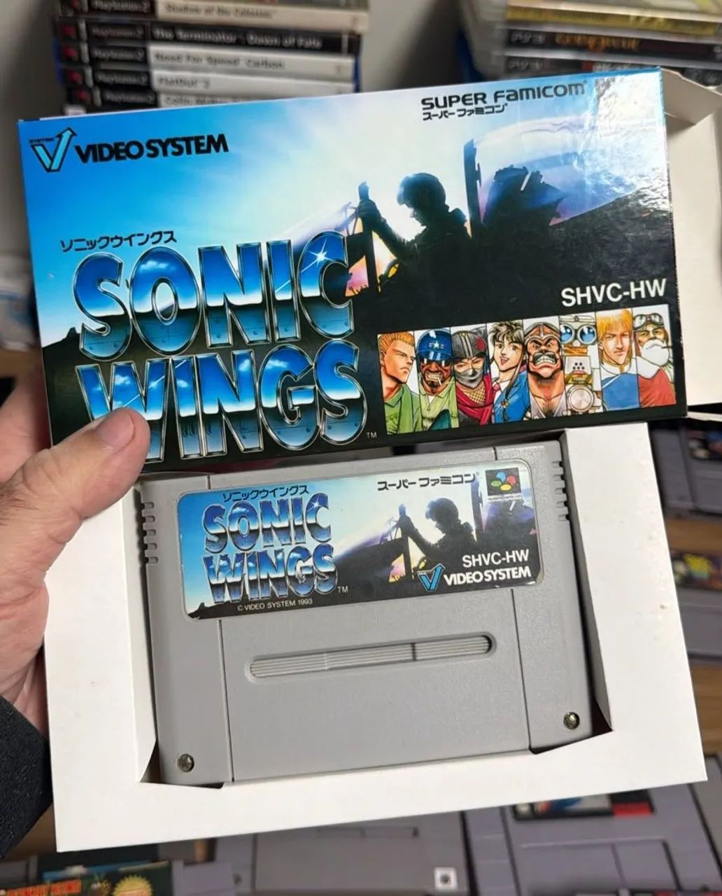 Sonic Wings Super famicom