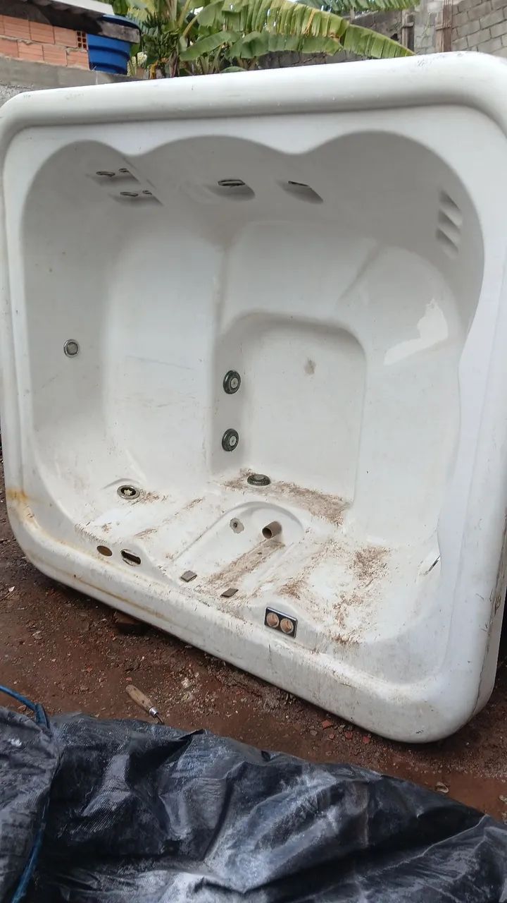 Spa jacuzzi com motor  - Foto 4