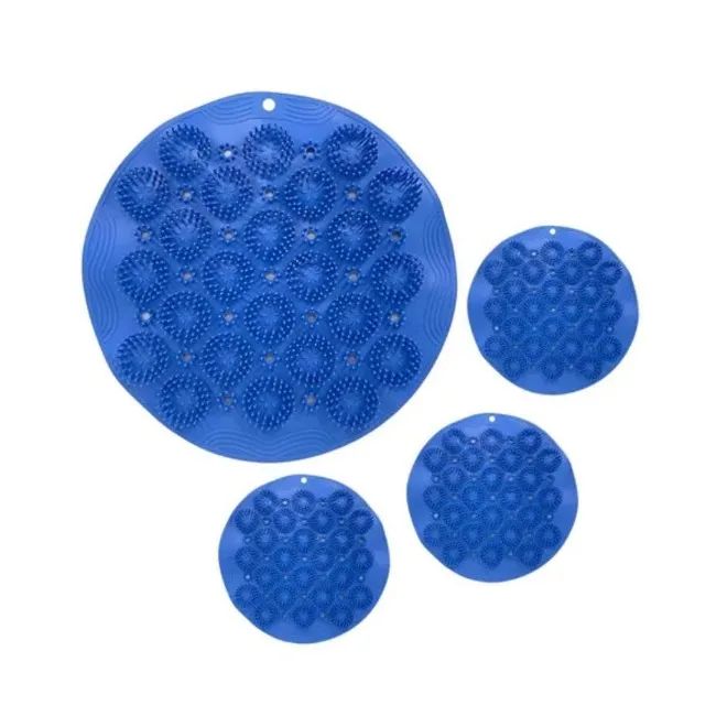 Tapete Esfoliante De Silicone - Remove Células Suavemente e Deixa a Pele Macia e Suave - Foto 5