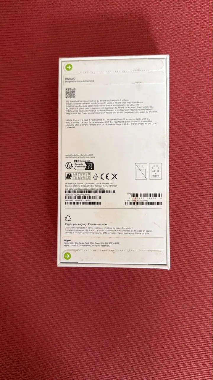 IPhone 17 - 256GB - Roxo - Foto 2