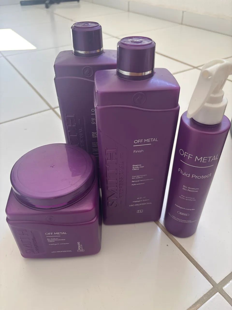 Produtos de cabelo 