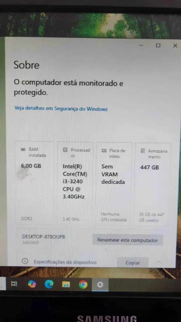 Desktop Lenovo Edge 72 + teclado + mouse - Foto 5