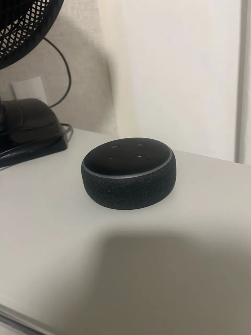 Alexa Amazon echo dot na cor cinza 3º geração 