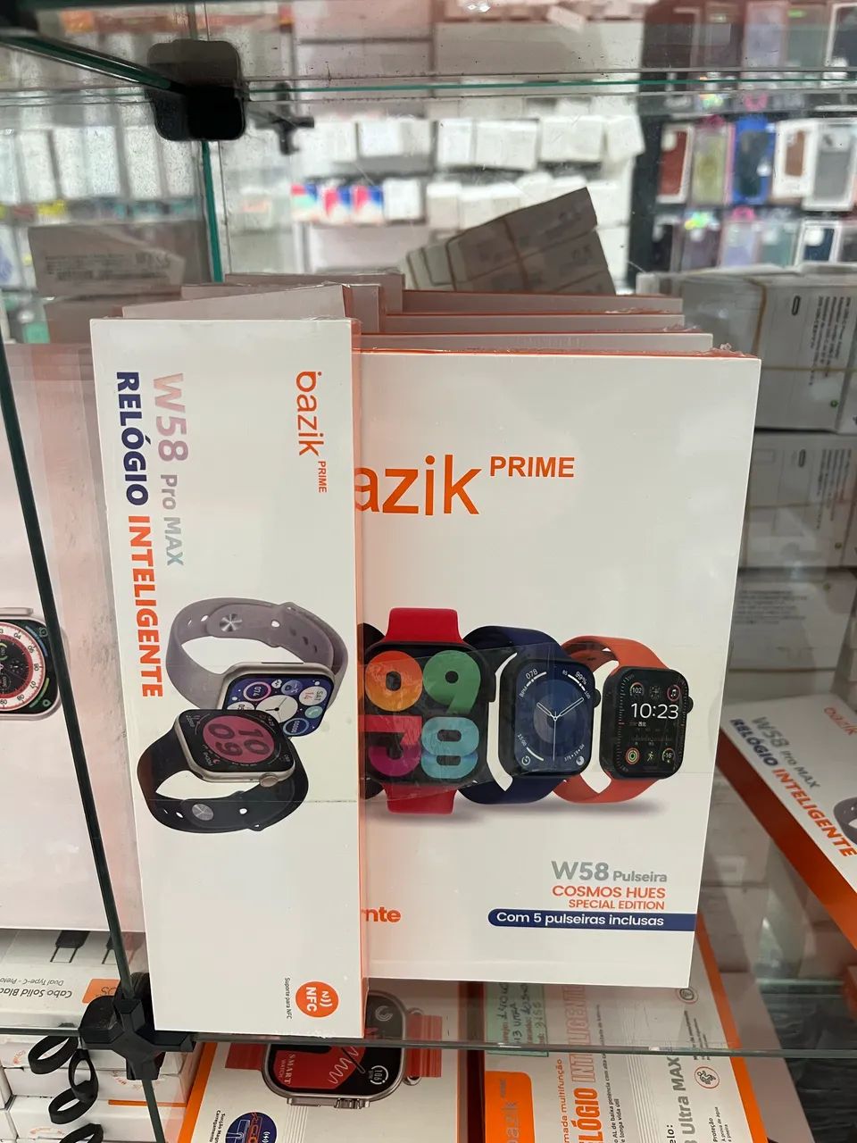Relógio Smartwatch Inteligente W59 pro Max com pulseiras 