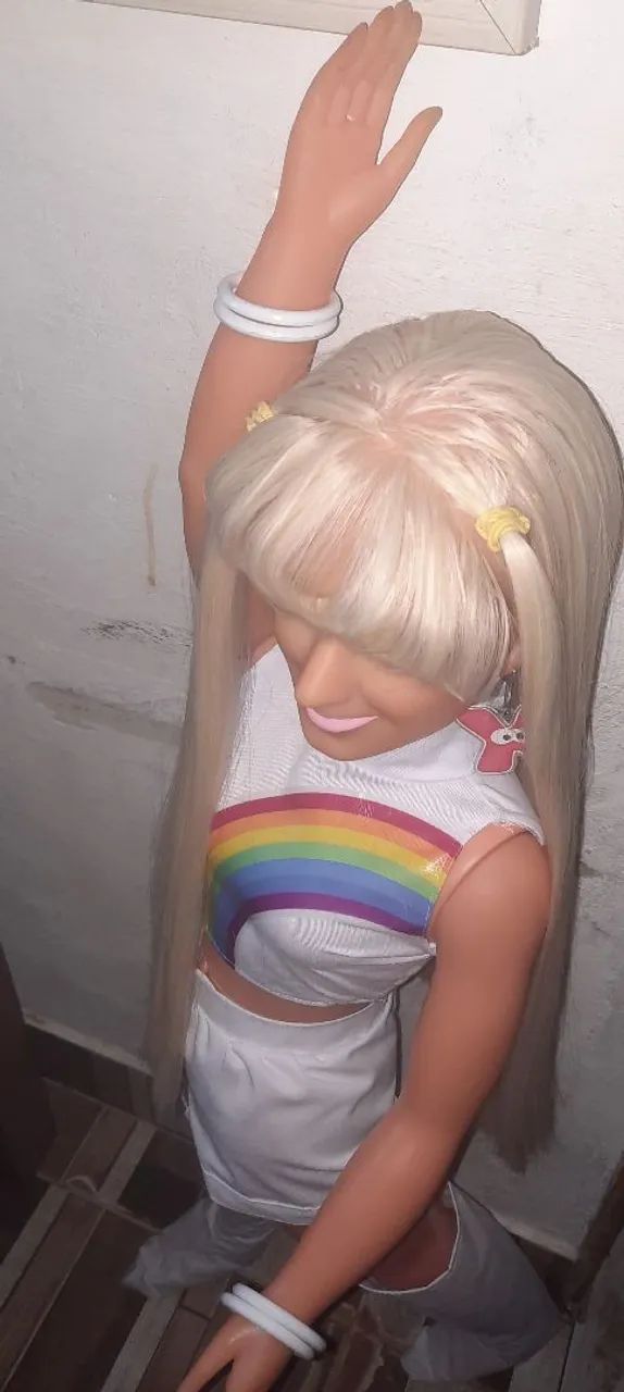 XUXA CUSTUMIZADA  ARCO IRIS  - Foto 2