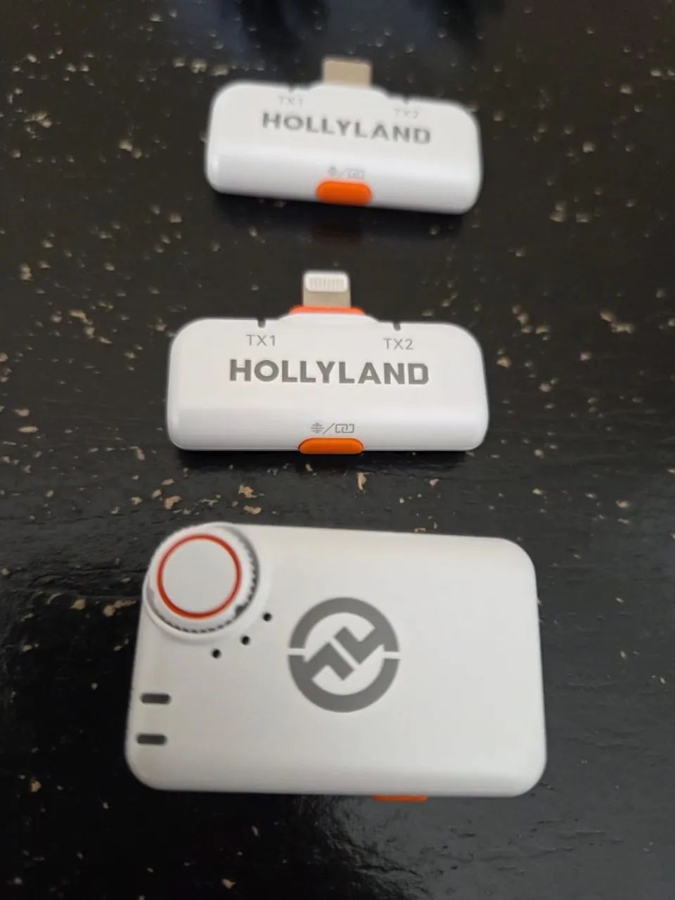Microfone Hollyland Lark M2s Ultimate Combo Branco Branco-Branco - Foto 2