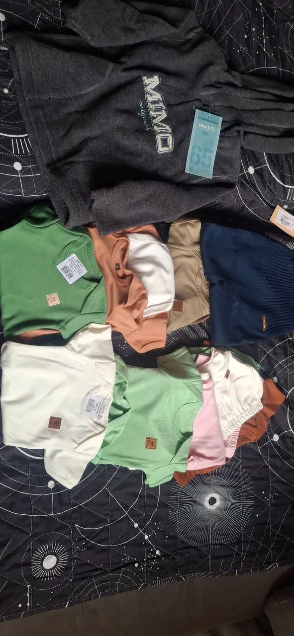 ROUPA RECÉM NASCIDOS. Nova