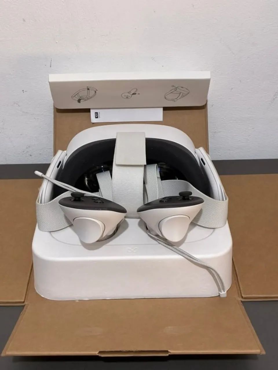 その他  quest 3s Óculos Meta Quest 3S - VR Completo com joystick + pilhas +