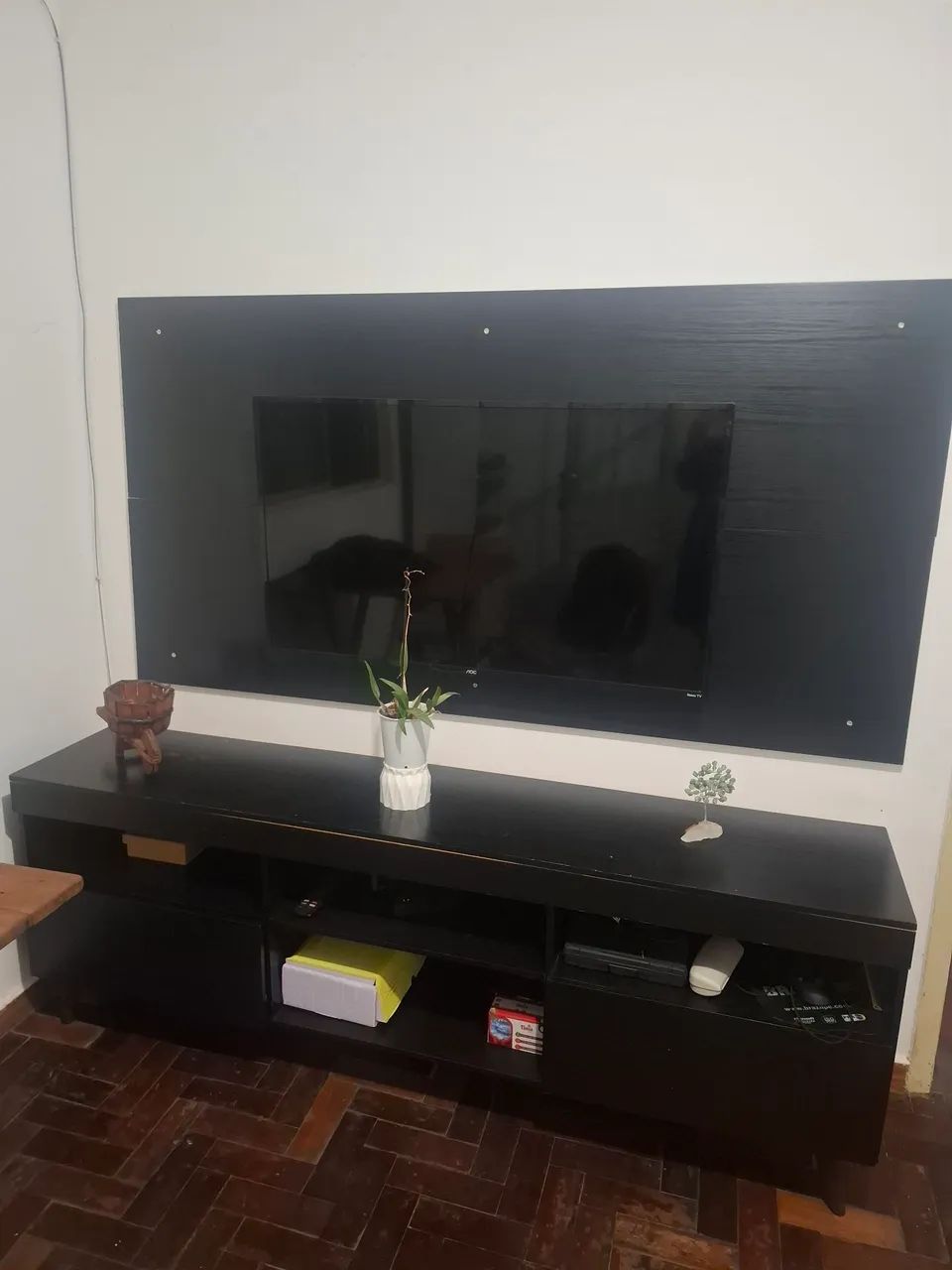 Rack com painel 