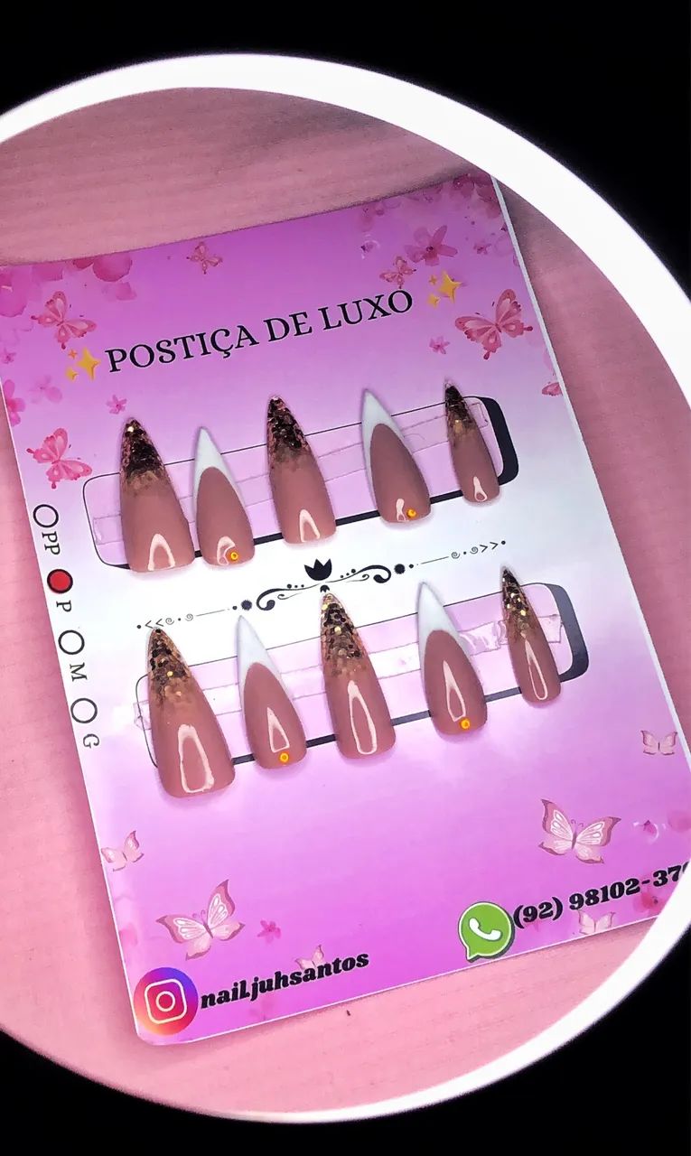 POSTIÇA DE LUXO~PRONTA ENTREGA