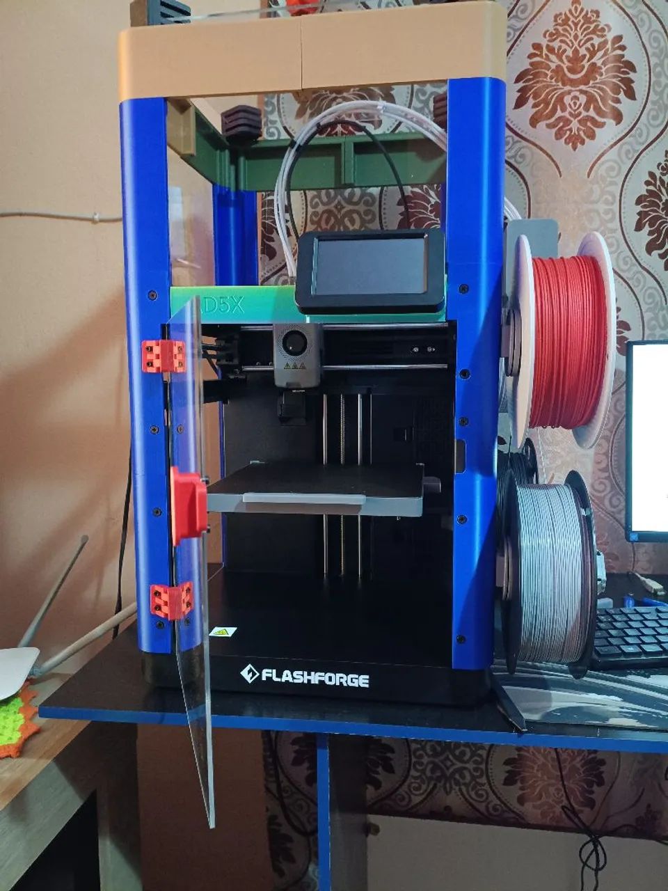 Impressora 3d flashforge ad5x semi novo  - Foto 2