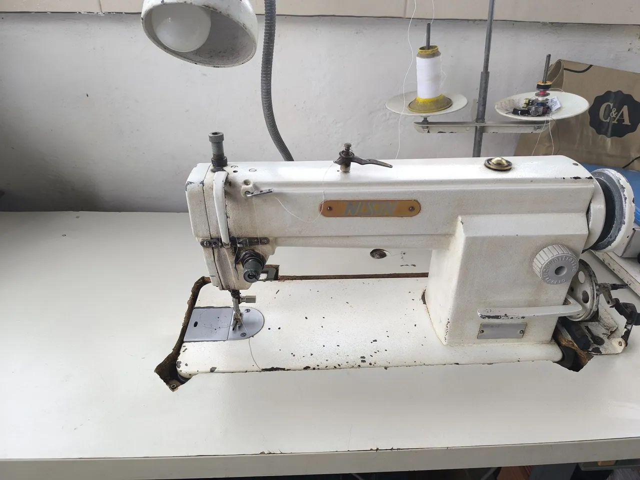 Máquina reta industrial  - Foto 4