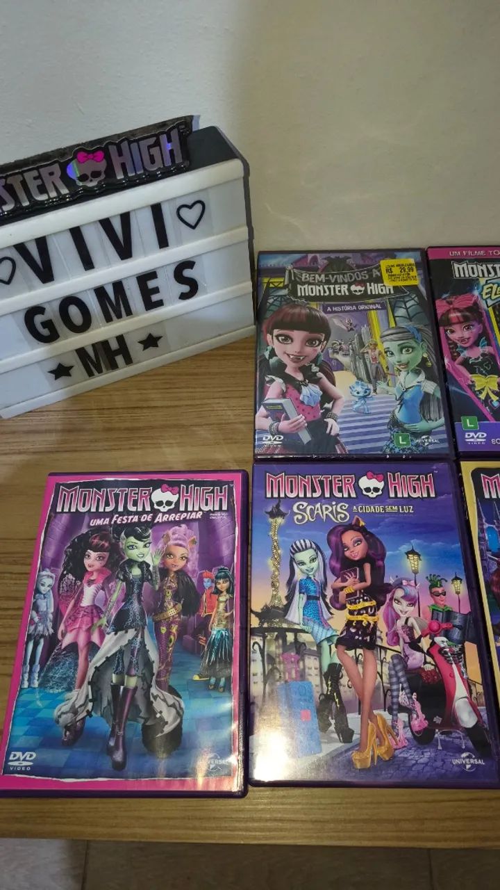Monster High DVD leia descrição  - Foto 2