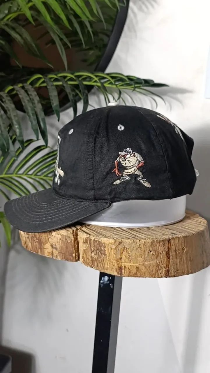 Boné vintage TAZ White Sox 90's  - Foto 4