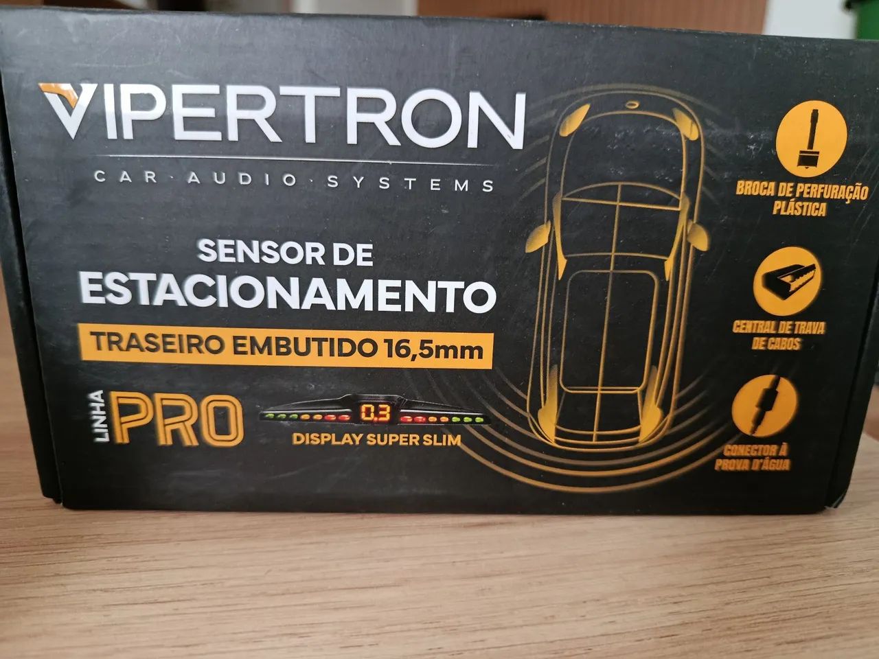 Sensor de estacionamento preto - Foto 2